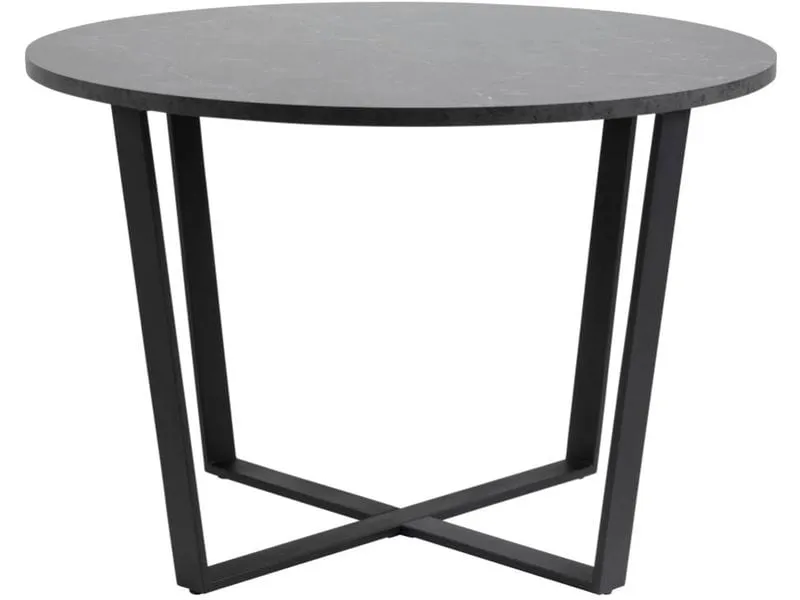 AC Design Tisch Amble Ø 110 cm, Schwarz