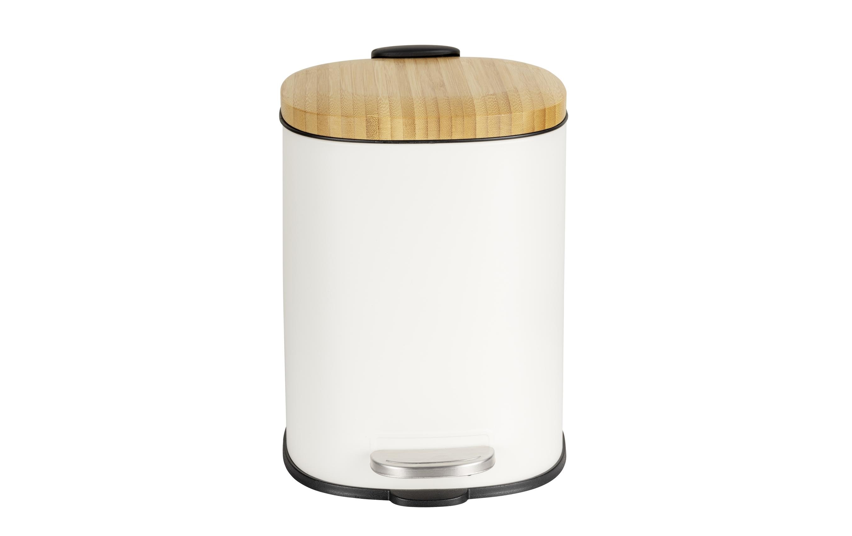 Wenko Treteimer Fianema 3 l, Weiss