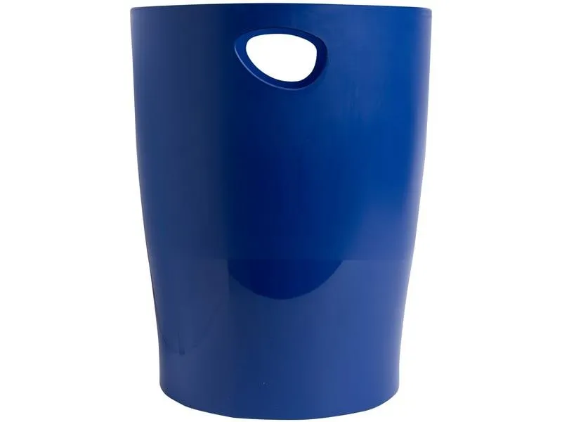 Exacompta Papierkorb Bee Blue Ecobin 15 l, Marineblau Exacompta Papierkorb Bee Blue Ecobin 15 l, Marineblau