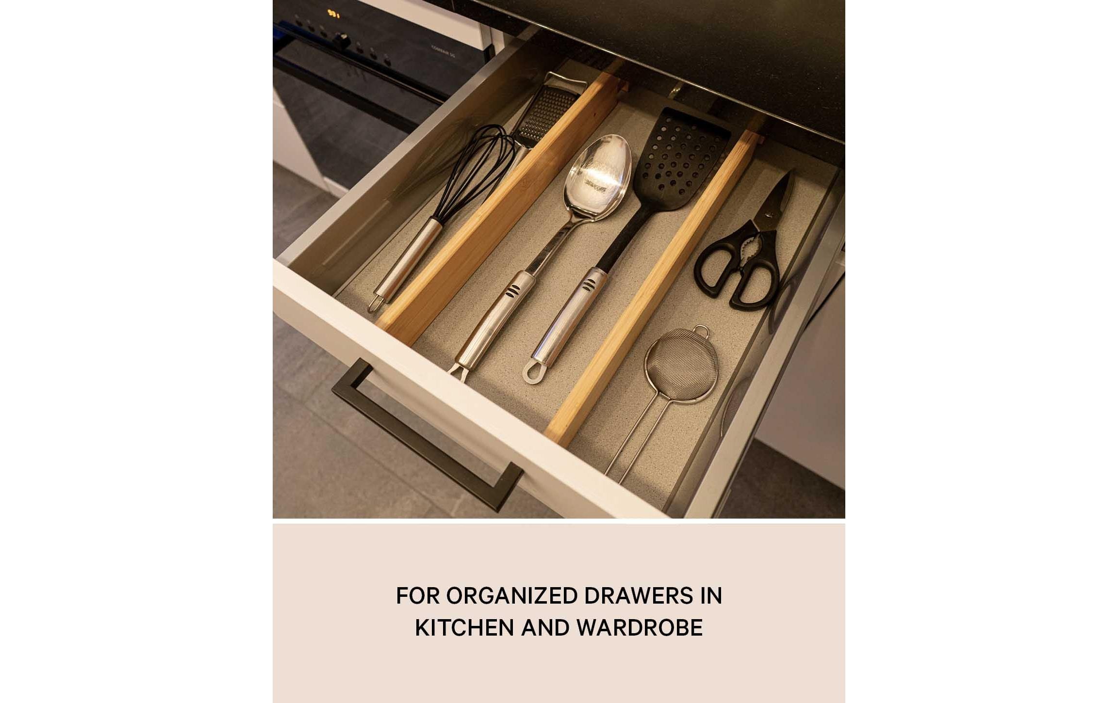 Esmée Schubladentrenner 4 Stück, Nature