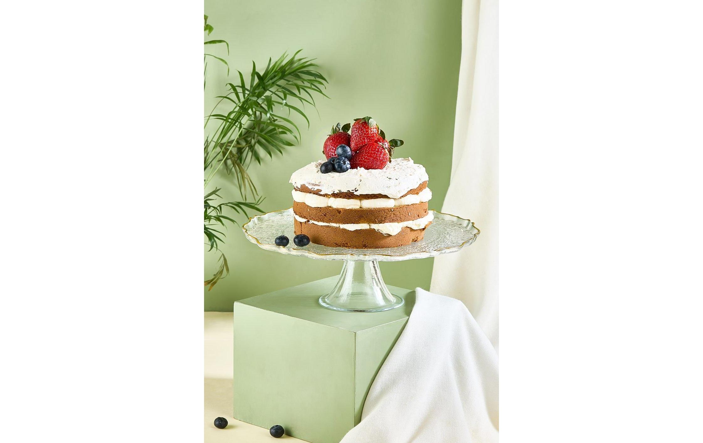 Hermia Tortenplatte Goblen Transparent