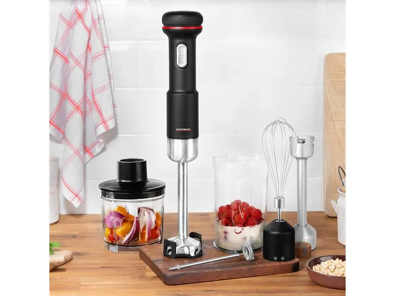 Gastroback Stabmixer Set 5in1 Schwarz Gastroback Stabmixer Set 5in1 Schwarz