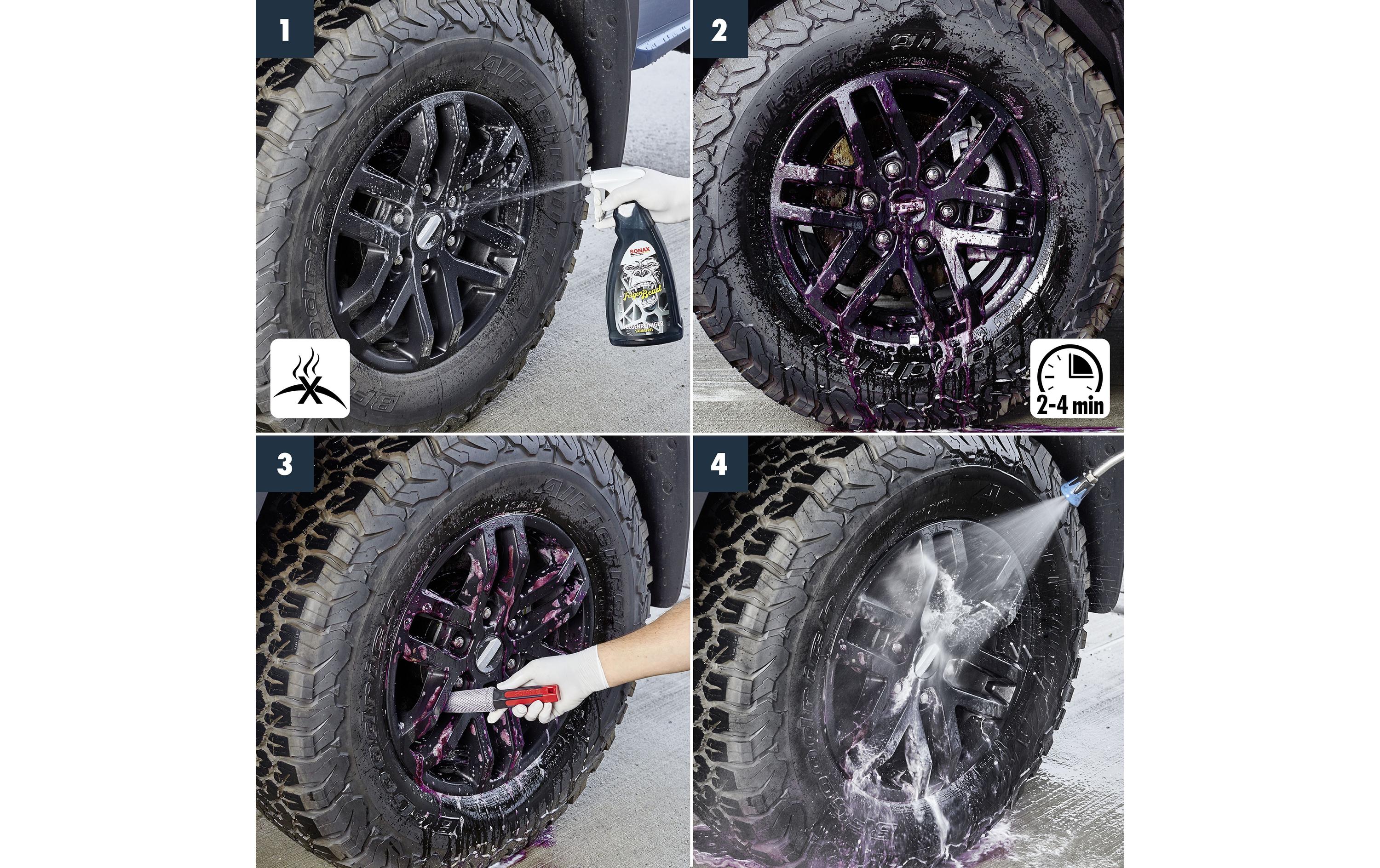 Sonax BEAST SET Felgenreiniger + Reifenglanz Spray Sonax BEAST SET Felgenreiniger + Reifenglanz Spray