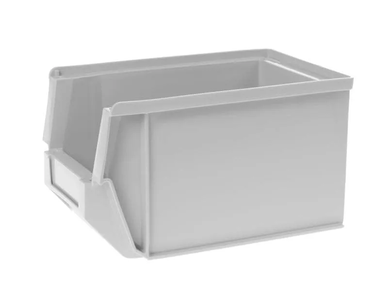 Utz Sichtlagerkasten SILAFIX 4 Silbergrau