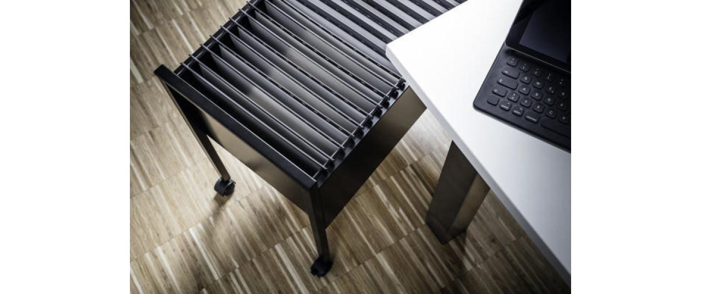 DURABLE Hängemappenwagen Economy 80 A4 Grau