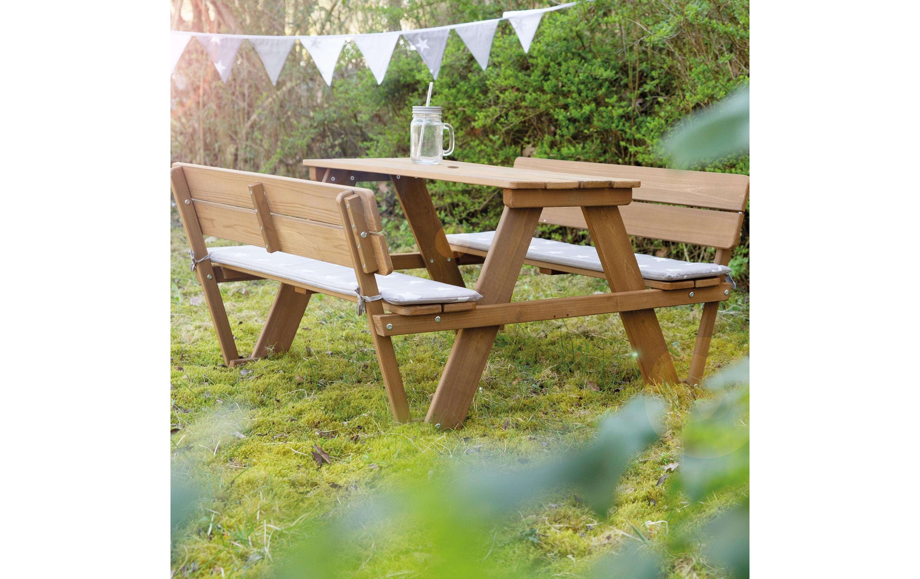 roba Kindersitzgruppe mit Lehne Teak roba Kindersitzgruppe mit Lehne Teak