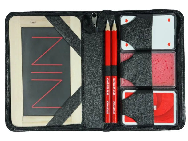 AGM Jass Etui Schwarz, Piquet