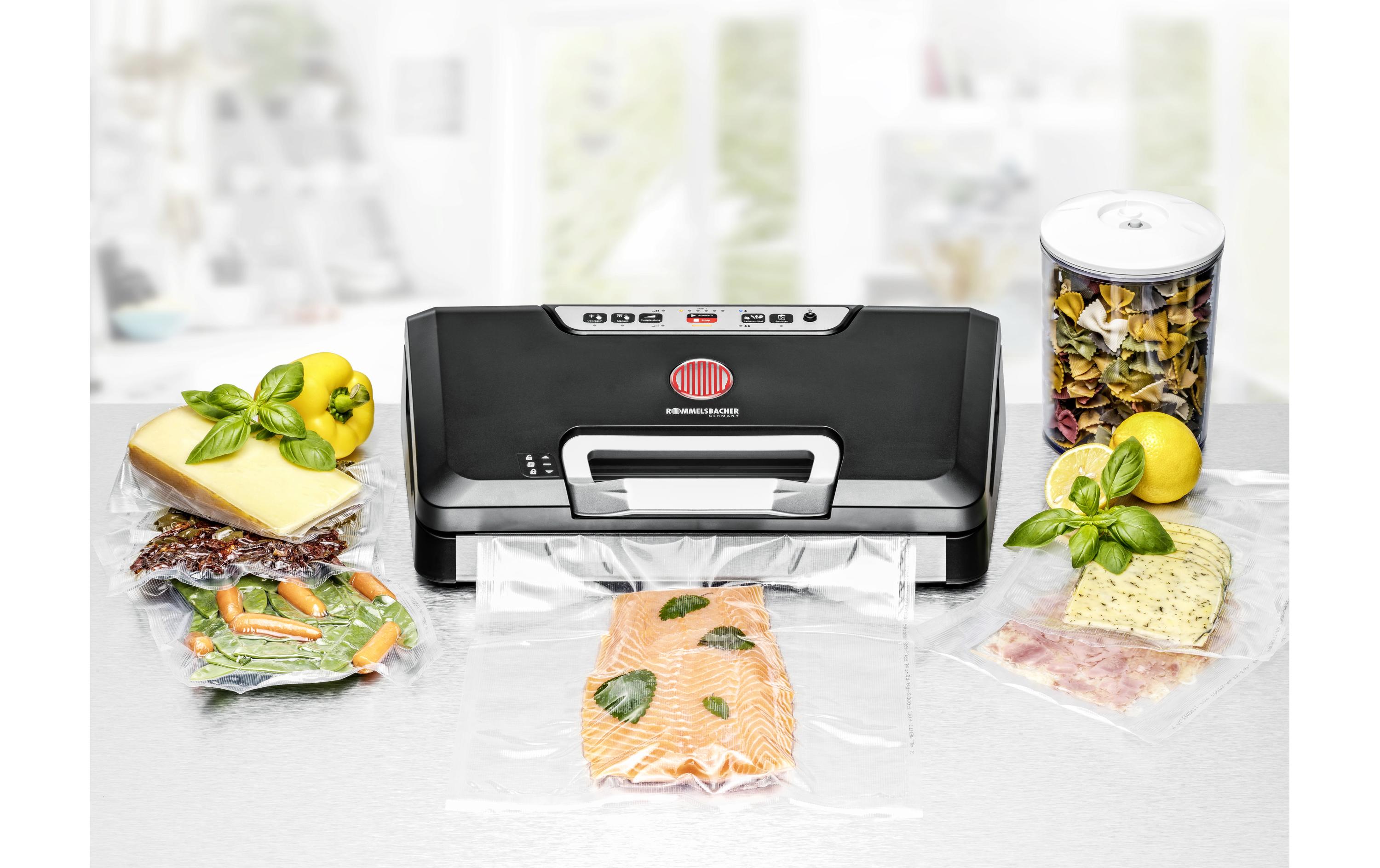 Rommelsbacher Vakuumiergerät VAC 485 Schwarz Rommelsbacher Vakuumiergerät VAC 485 Schwarz