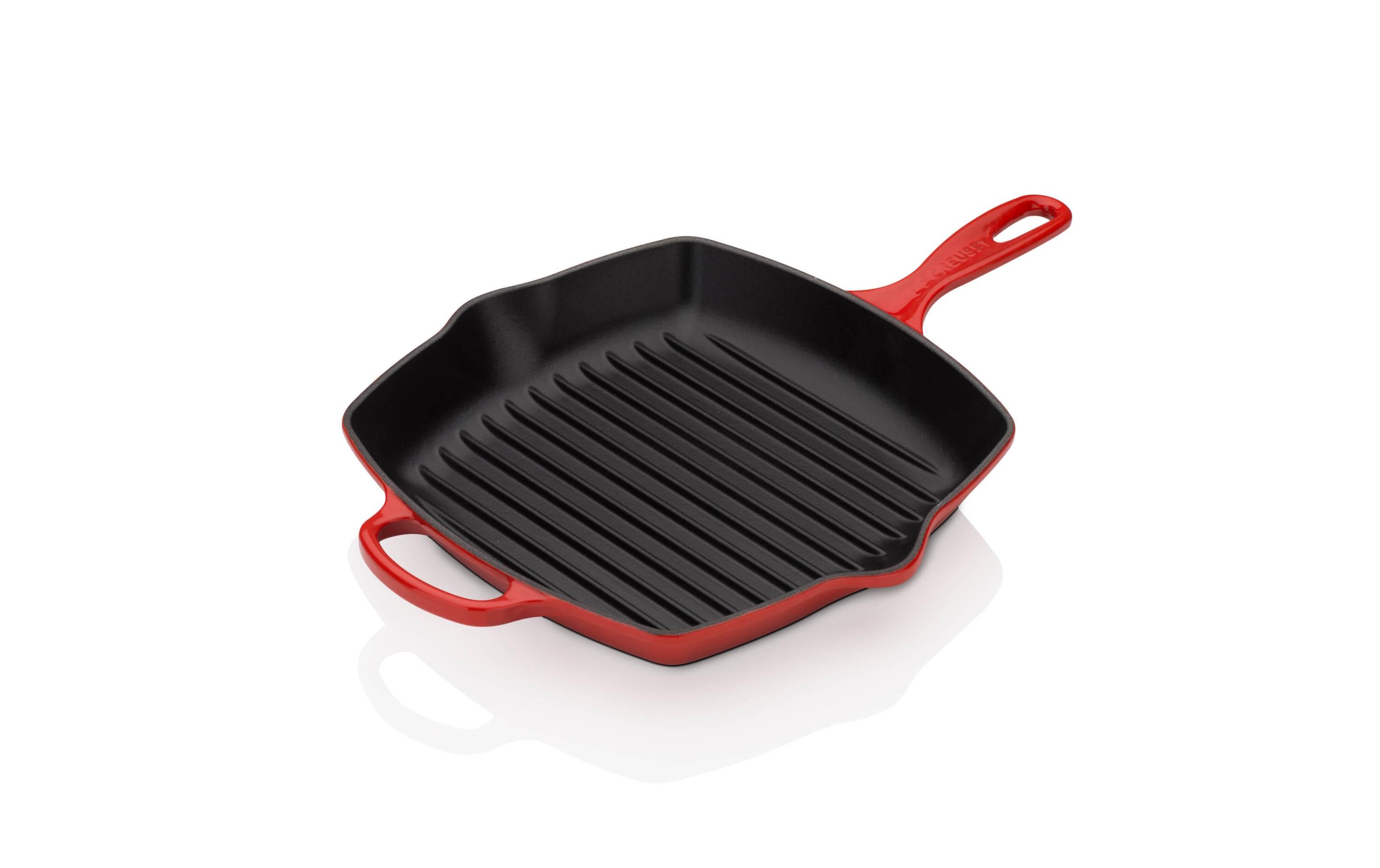 Le Creuset Grillpfanne Signature 26 cm, Rot