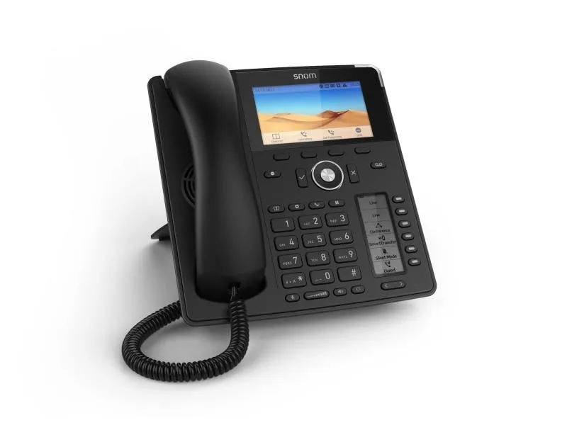 snom Tischtelefon D785N Schwarz
