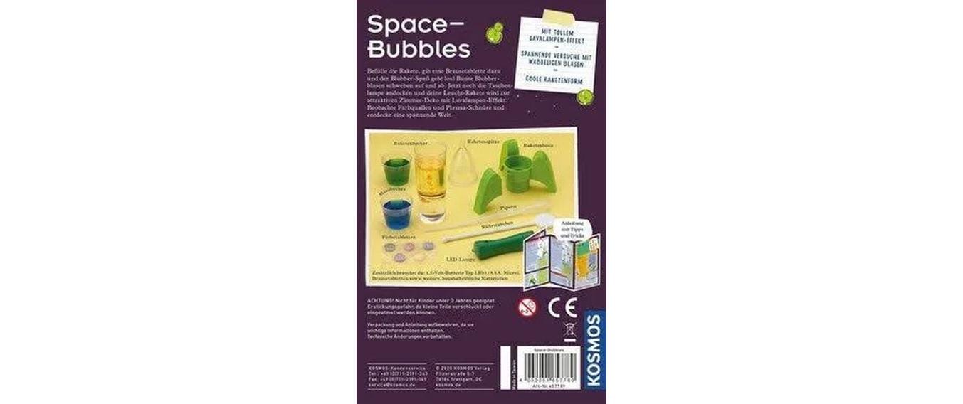 Kosmos Experimentierkasten Space Bubbles INT