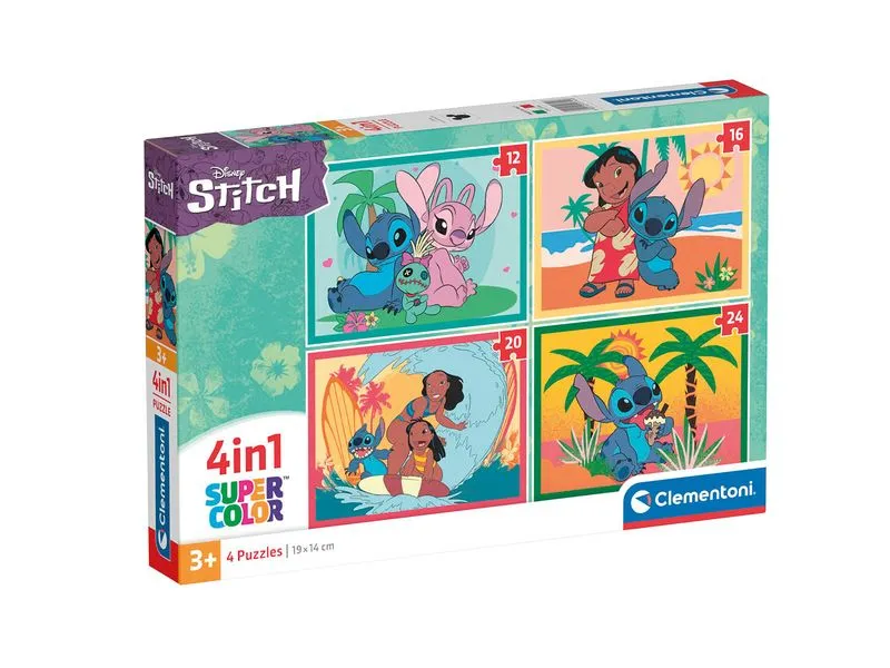 Clementoni Puzzle Stitch 4-in-1 Clementoni Puzzle Stitch 4-in-1