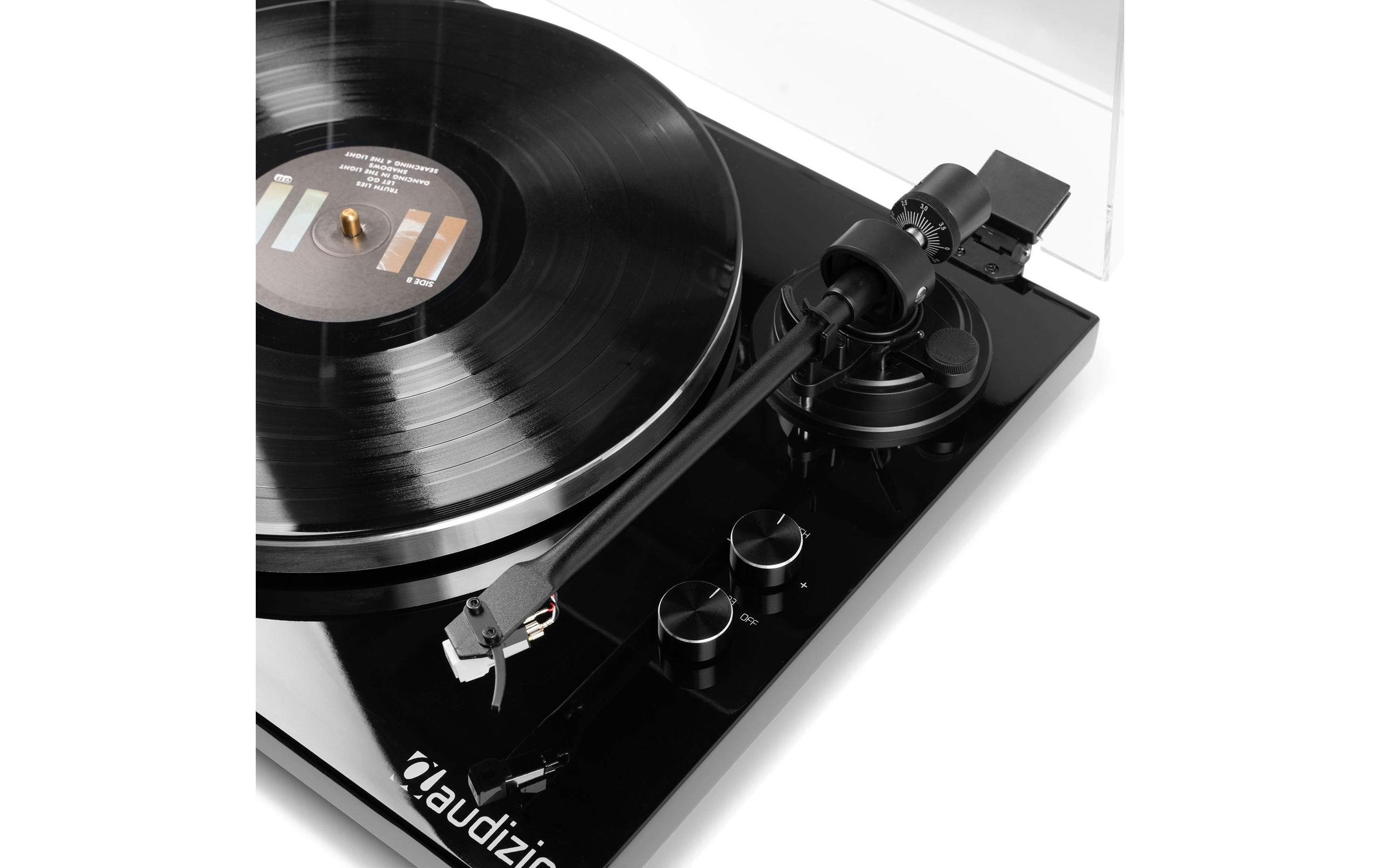 Audizio Plattenspieler Toledo Schwarz