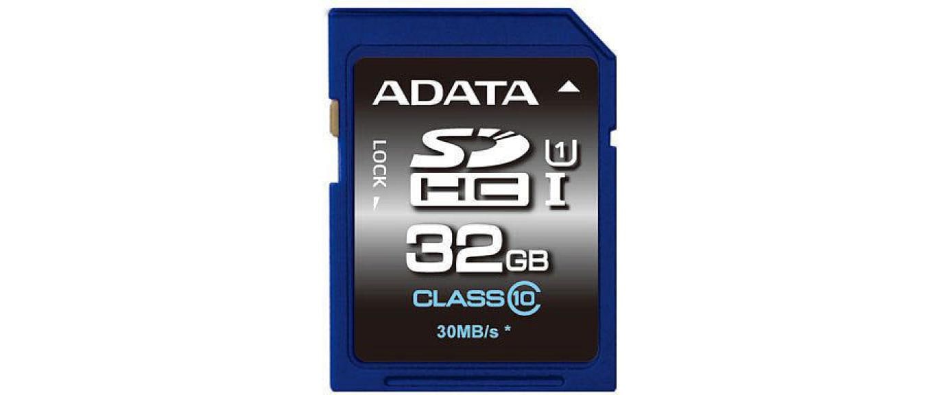 ADATA SDHC-Karte Premier UHS-I U1 32 GB