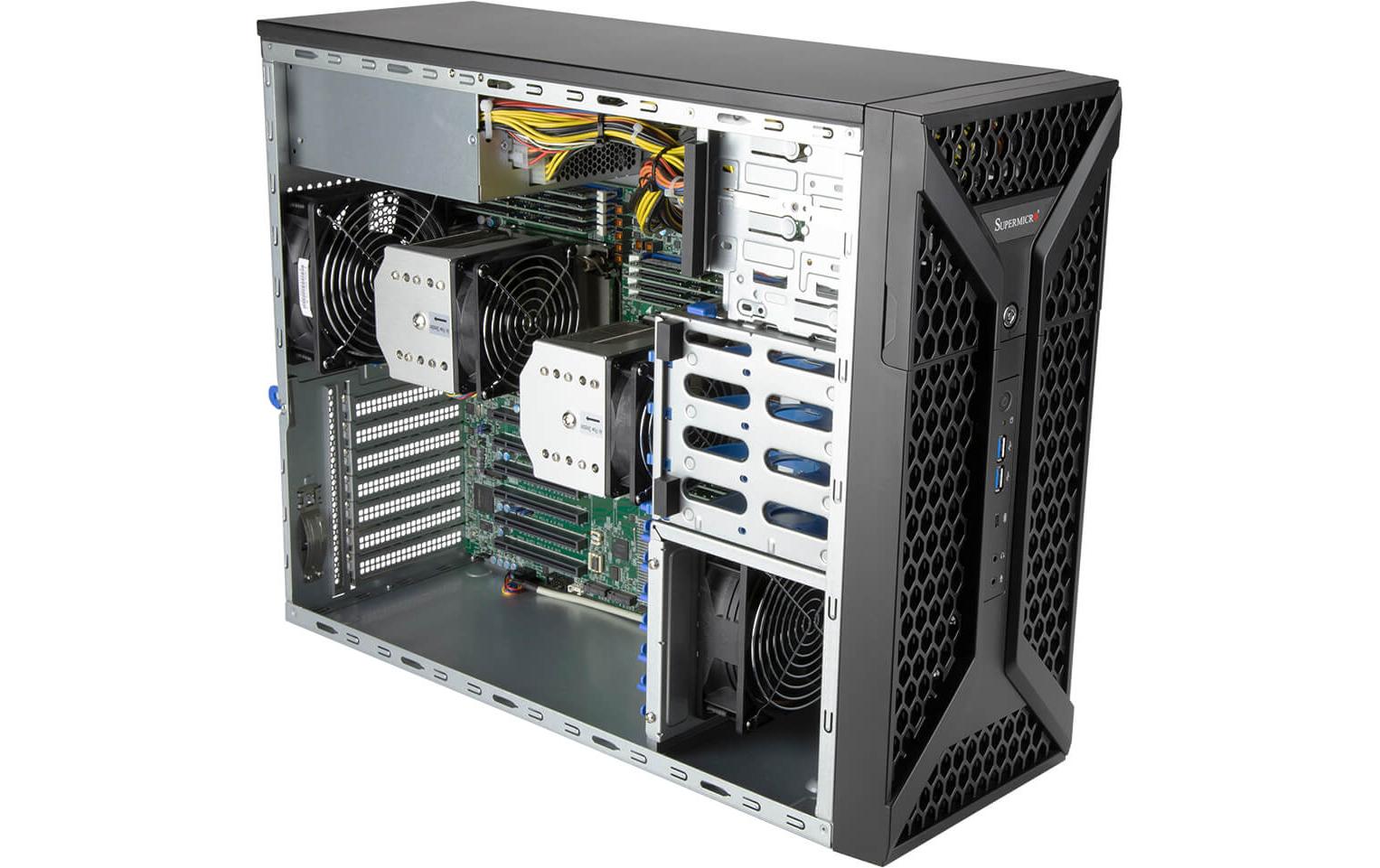 Supermicro Barebone Super Workstation SYS-730A-I Supermicro Barebone Super Workstation SYS-730A-I