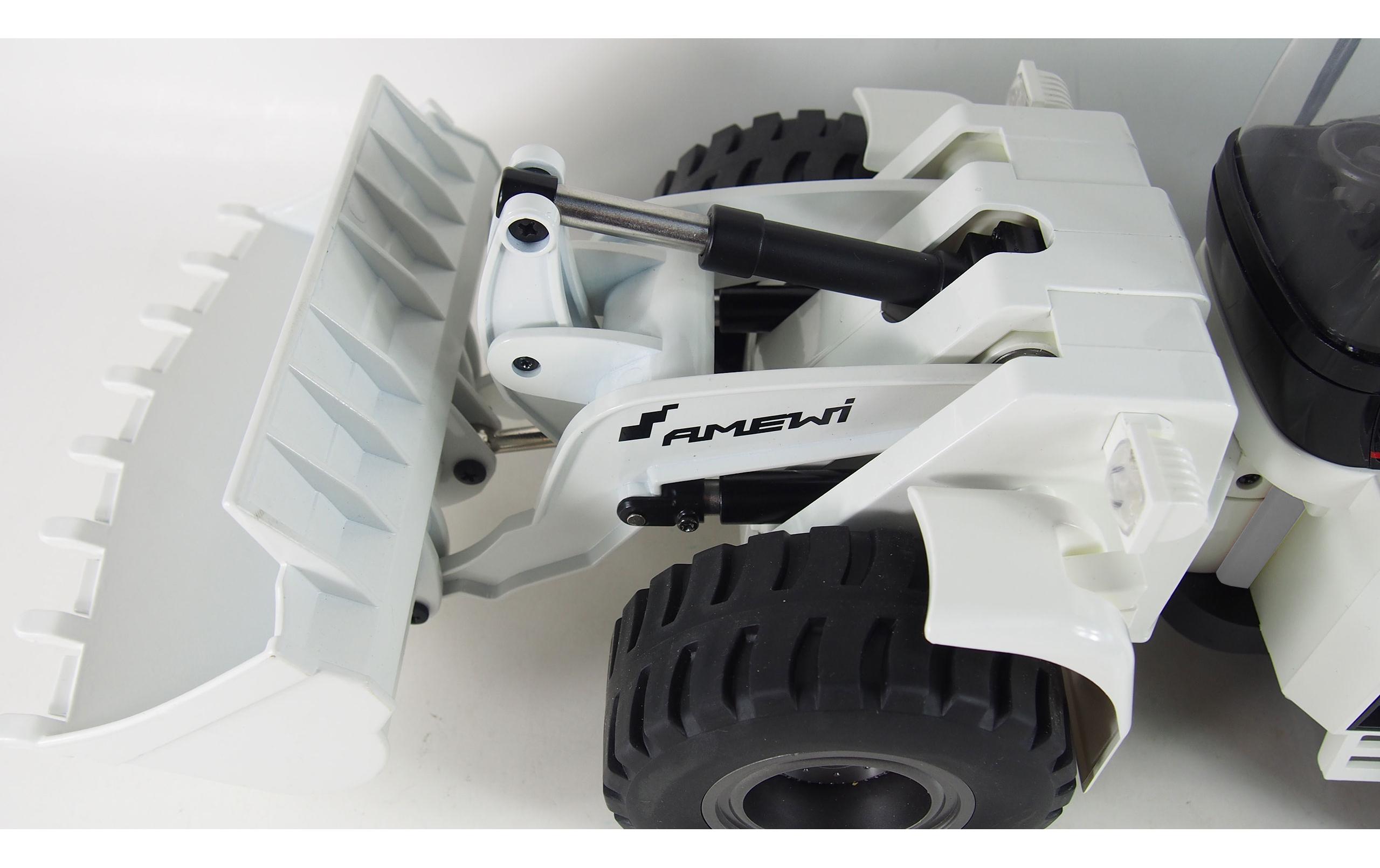 Amewi Radlader G485E Weiss, V5 1:14, RTR