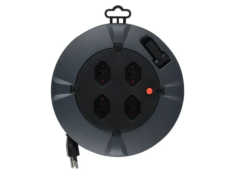 Schönenberger Kabelbox 7m 7m Kabel, 4xT13, dunkelgrau/schwarz Schönenberger Kabelbox 7m 7m Kabel, 4xT13, dunkelgrau/schwarz
