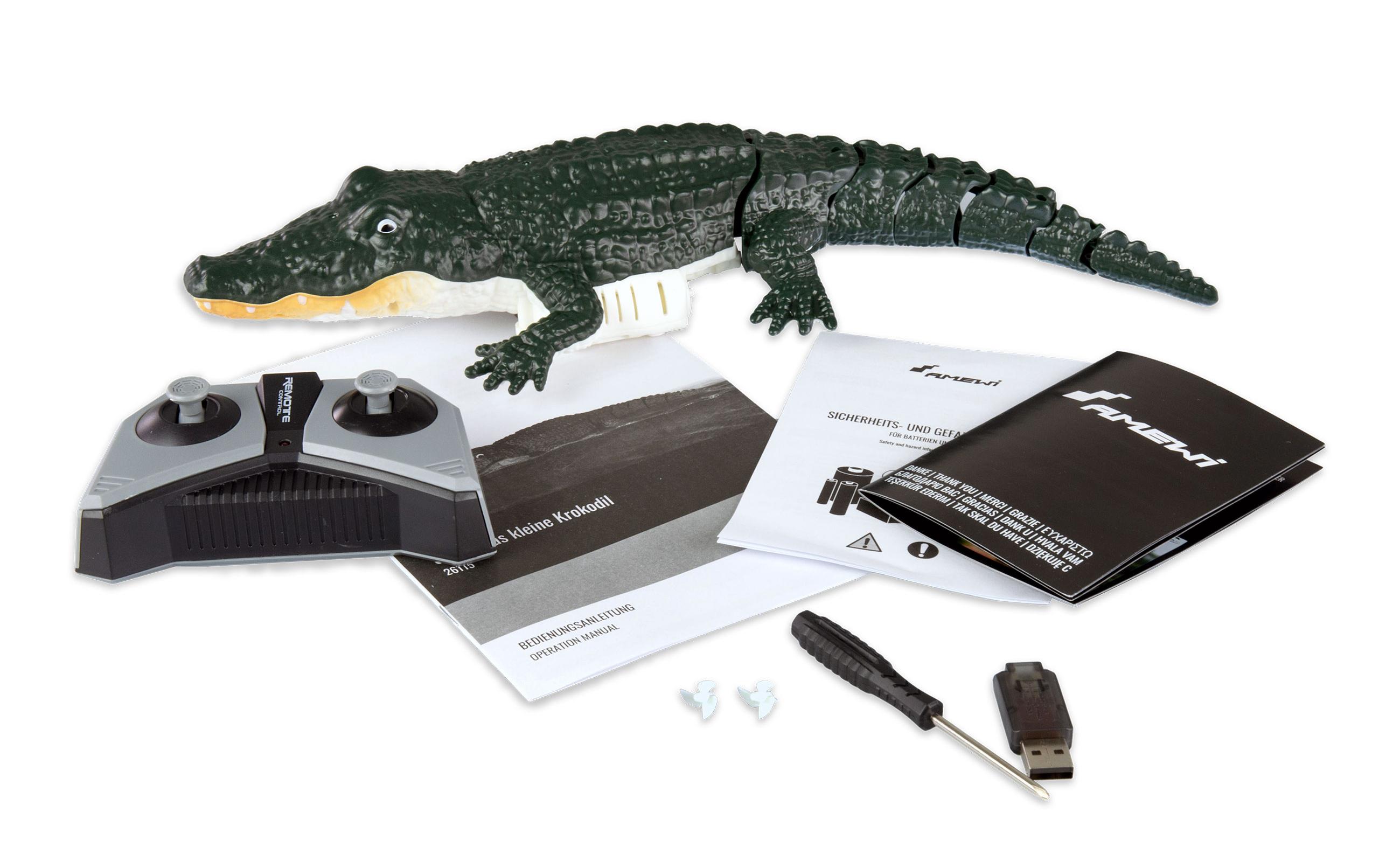 Amewi Croco das kleine Krokodil 370 mm, 4-Kanal, RTR