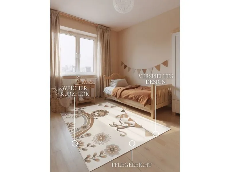 Villeroy & Boch Dekoteppich Roar like a Lion Summer Party 160 x 230 cm Villeroy & Boch Dekoteppich Roar like a Lion Summer Party 160 x 230 cm