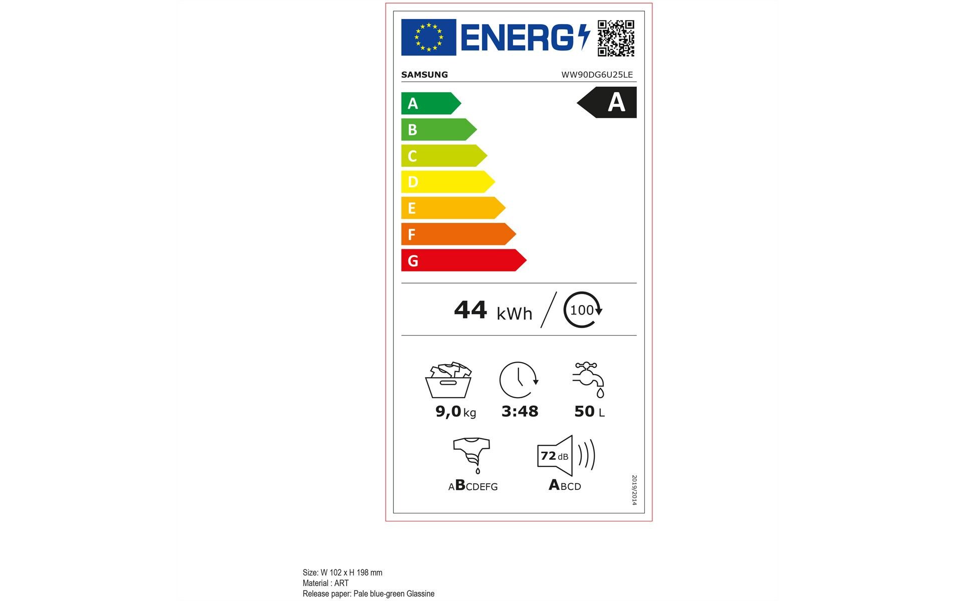 Samsung Waschmaschine WW90DG6U25lEU5 Links