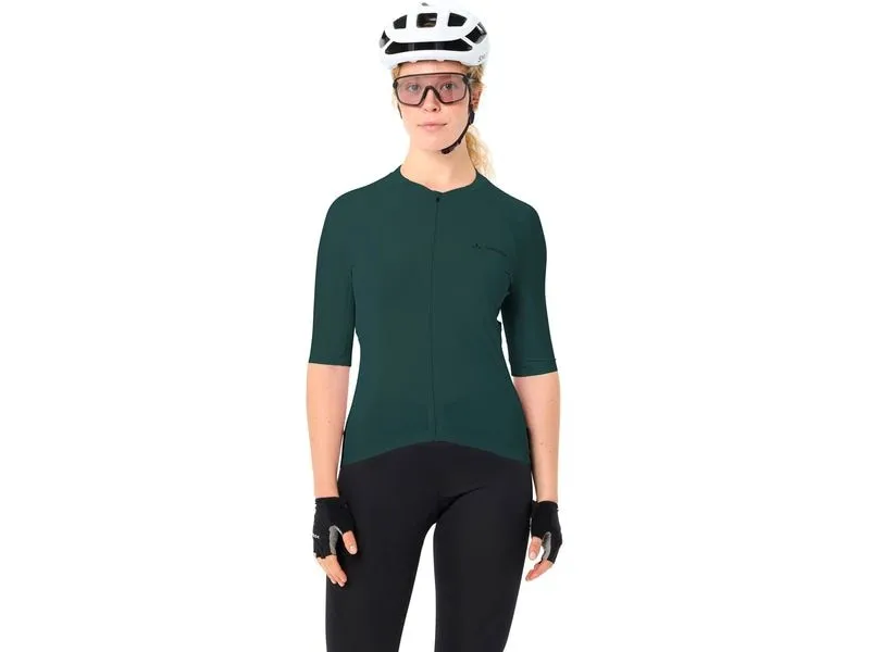 VAUDE Damen Velotrikot Wo Furka FZ III deep pond Grün, Grösse 36