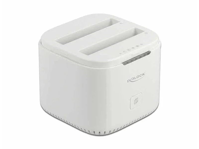 Delock Docking- und Klonstation 63084 2x 2.5 SATA SDD/HDD Delock Docking- und Klonstation 63084 2x 2.5 SATA SDD/HDD