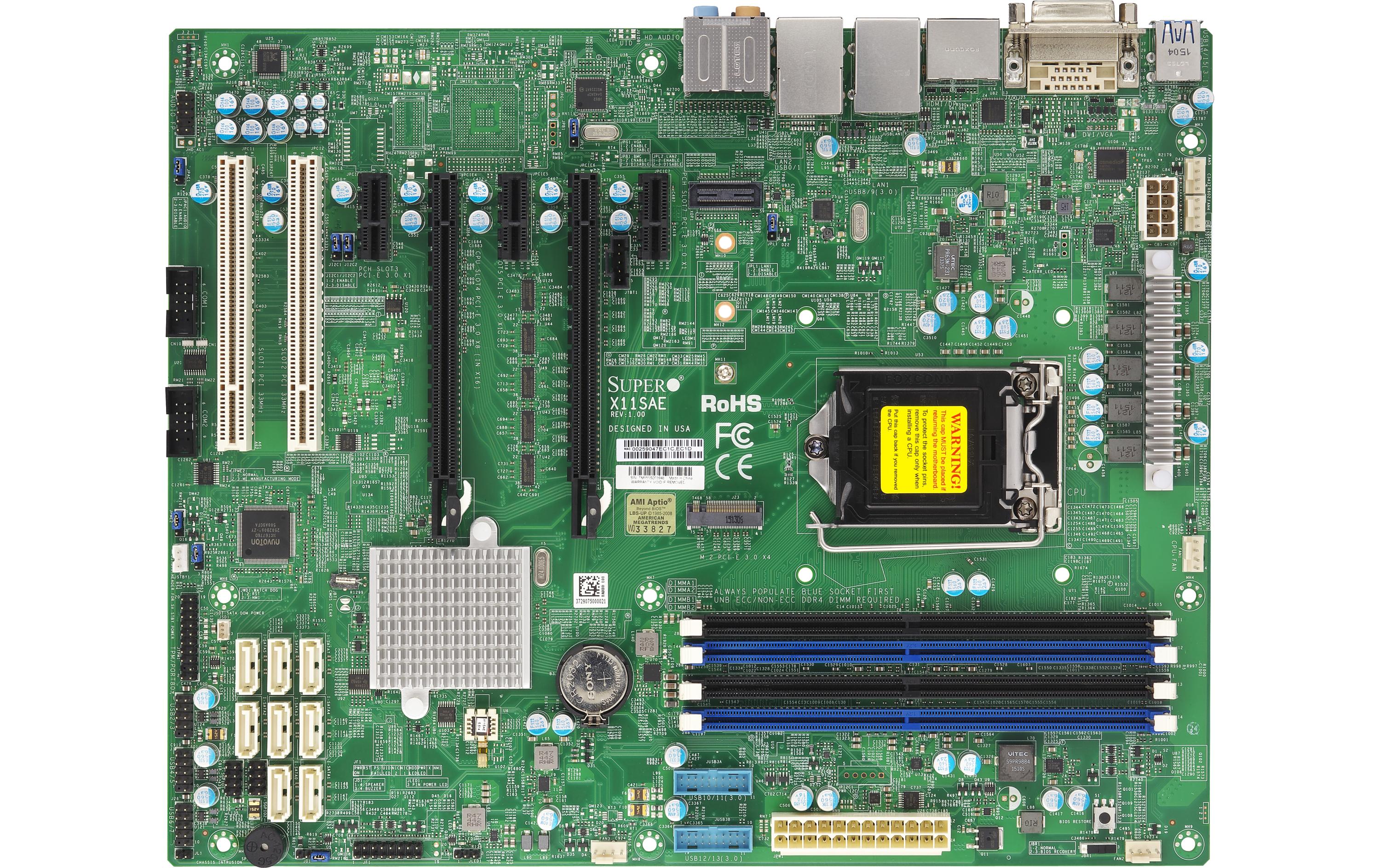 Supermicro Mainboard X11SAE Supermicro Mainboard X11SAE