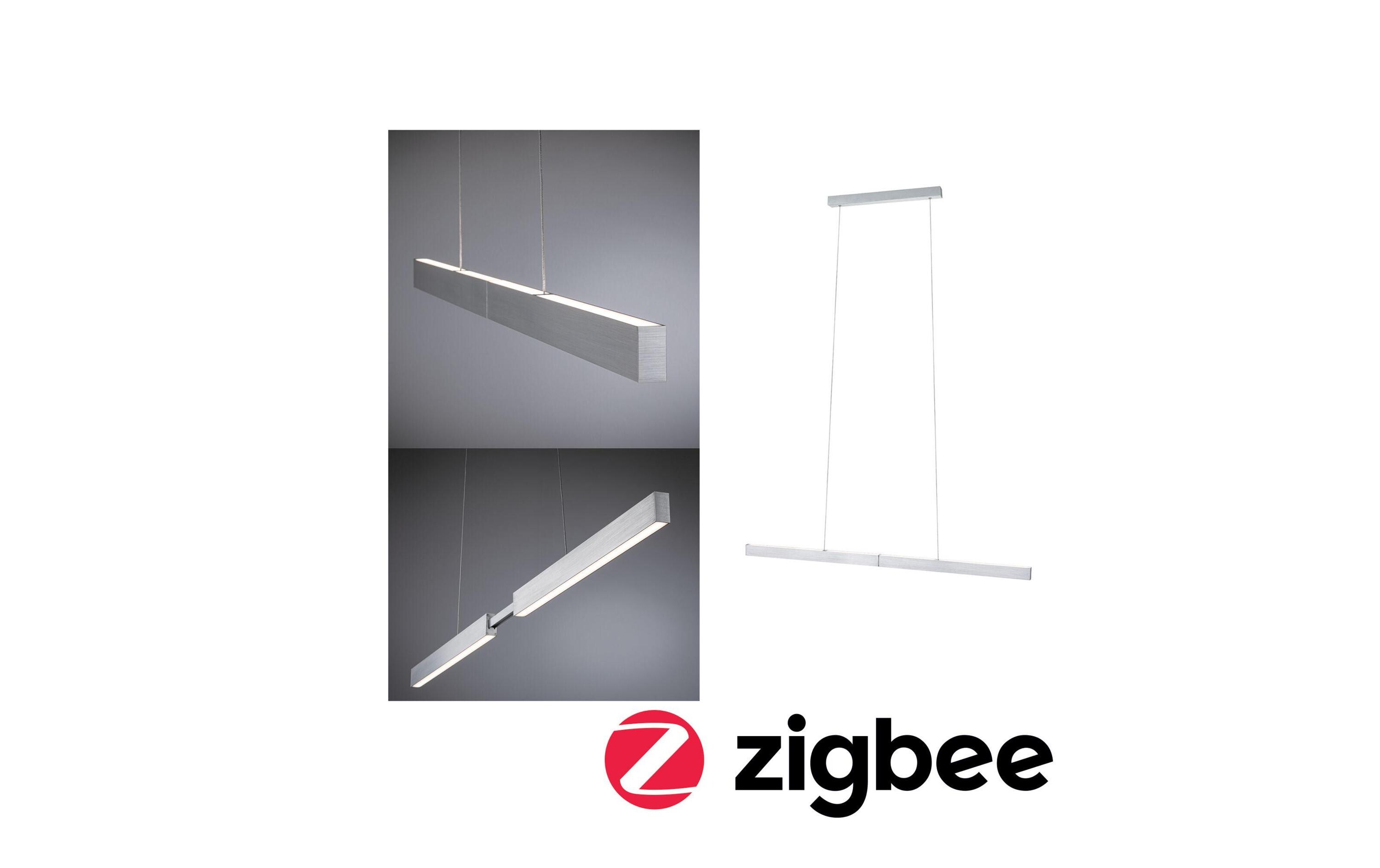 Paulmann LED Pendelleuchte Smart Home Zigbee, Weiss