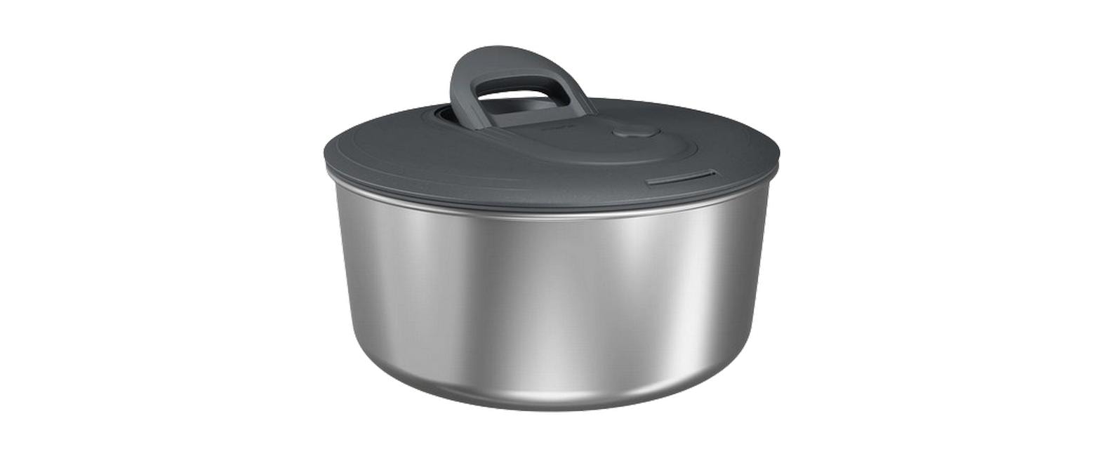 Zyliss Salatschleuder Easy Spin S Grau