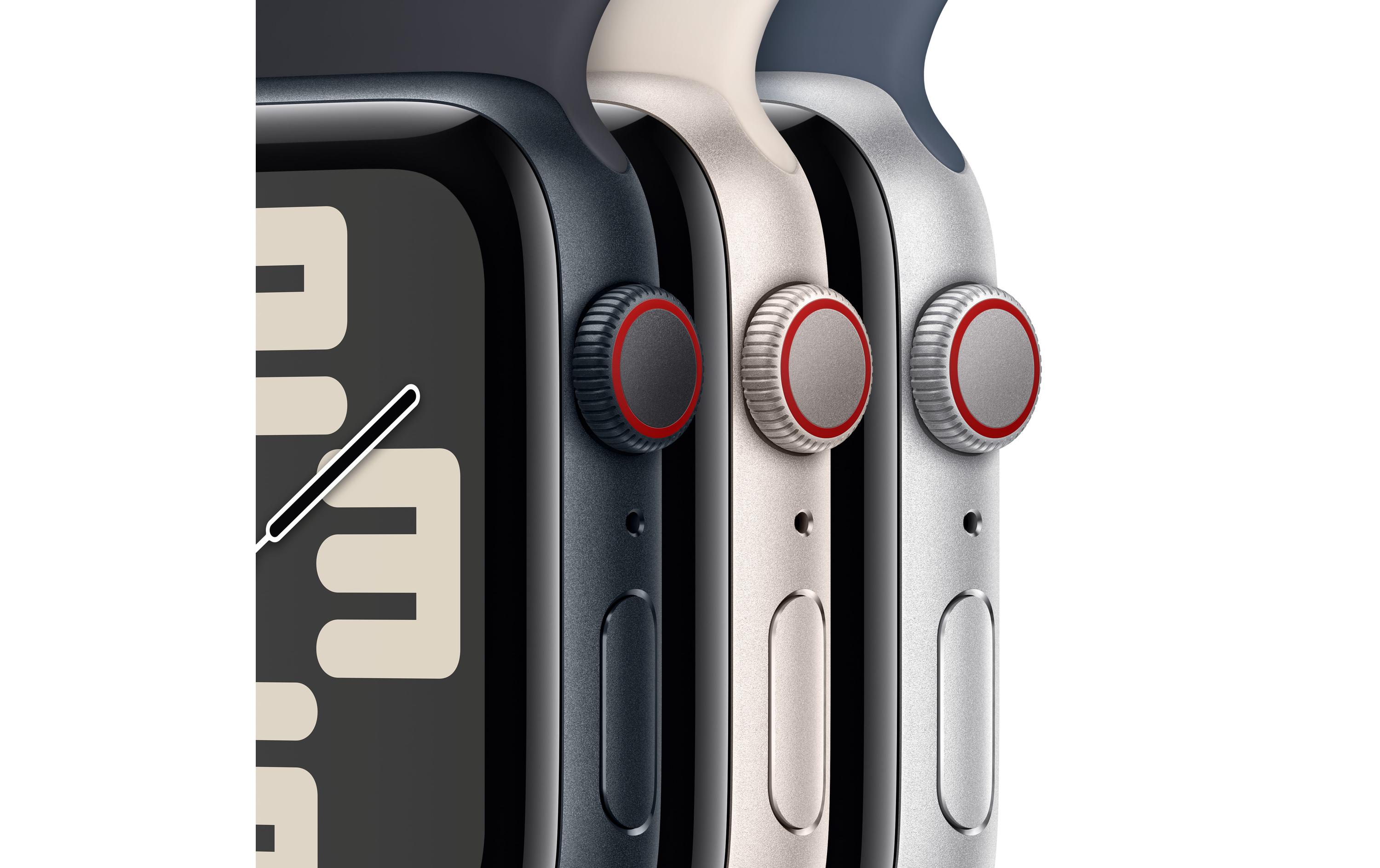 Apple Watch SE 2023 44 mm LTE Alu Sport Mitternacht S/M
