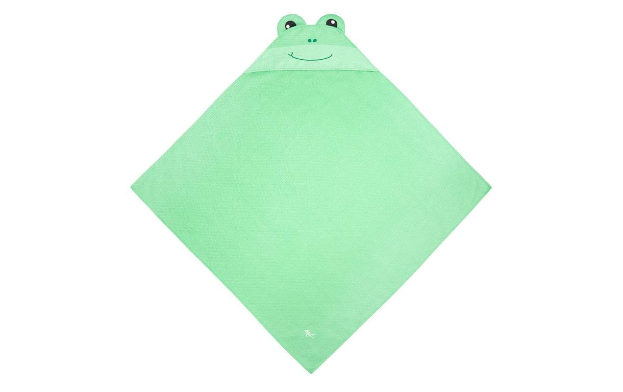 Dock & Bay Baby-Kapuzentuch Frog 75 x 75 cm, Grün
