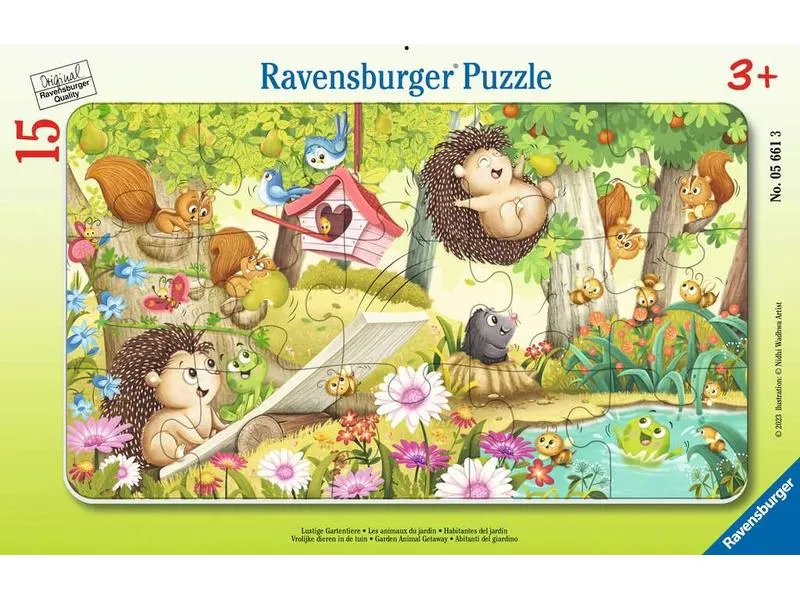 Ravensburger Puzzle Lustige Gartentiere Ravensburger Puzzle Lustige Gartentiere