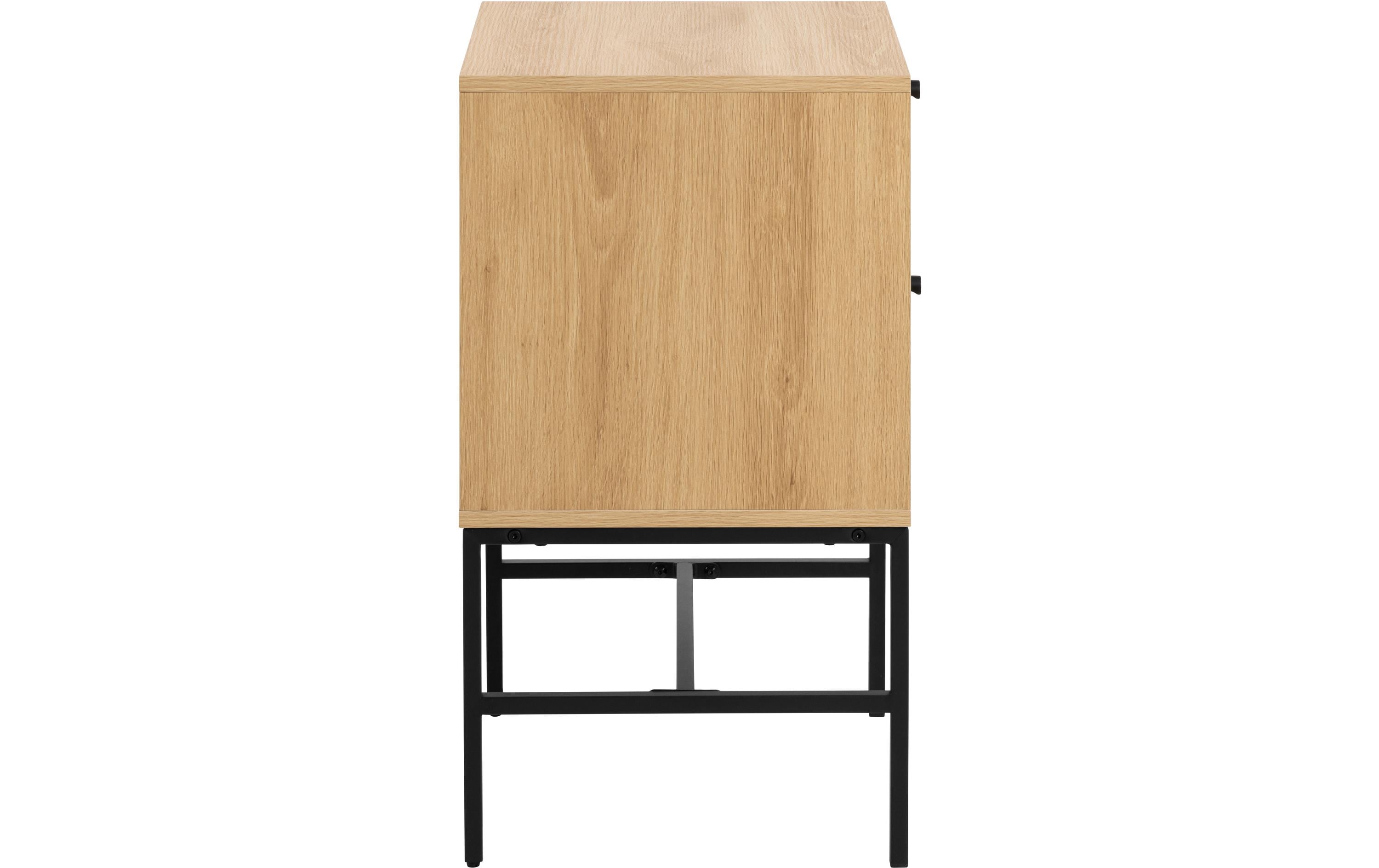 AC Design Nachttisch Albany 45.6 x 70 cm, Braun