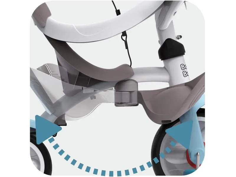Smoby Dreirad Baby Balade Blau
