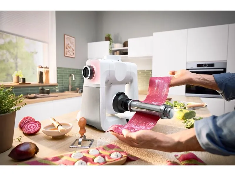 Bosch Küchenmaschine Serie 6 MUMS6EW22 Edelstahl/Weiss Bosch Küchenmaschine Serie 6 MUMS6EW22 Edelstahl/Weiss