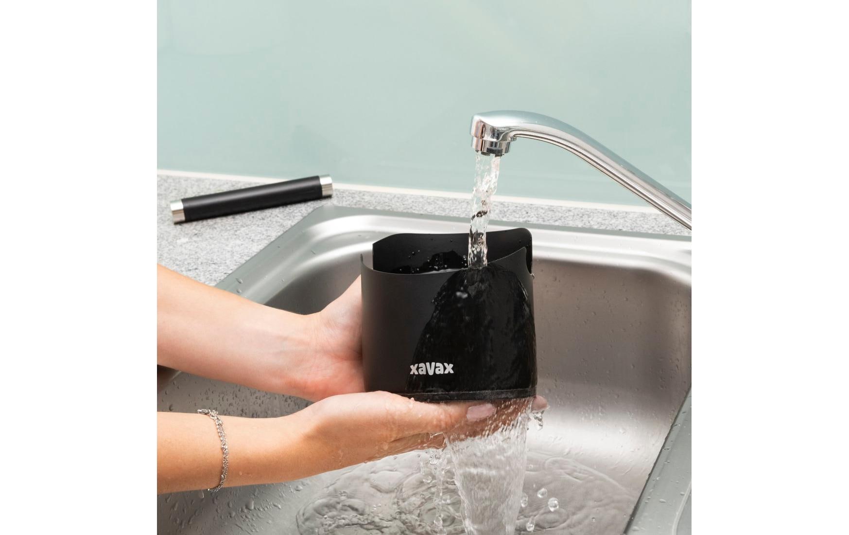 Xavax Abklopfbehälter Schwarz