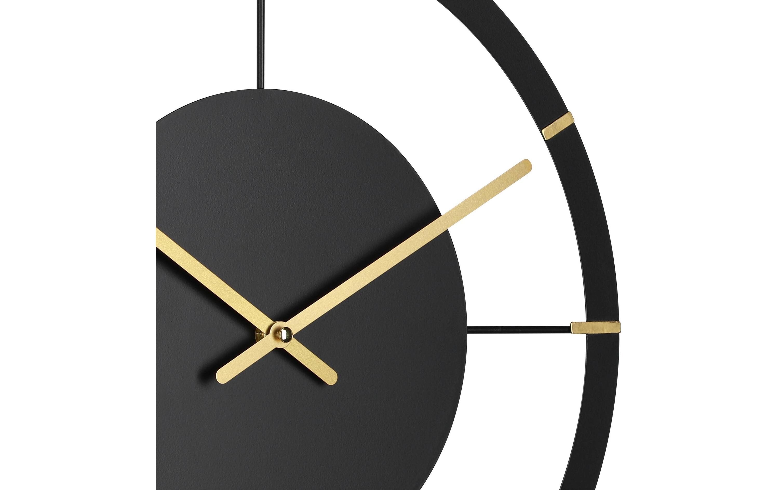 EGLO Wanduhr Okazaki Gold/Schwarz