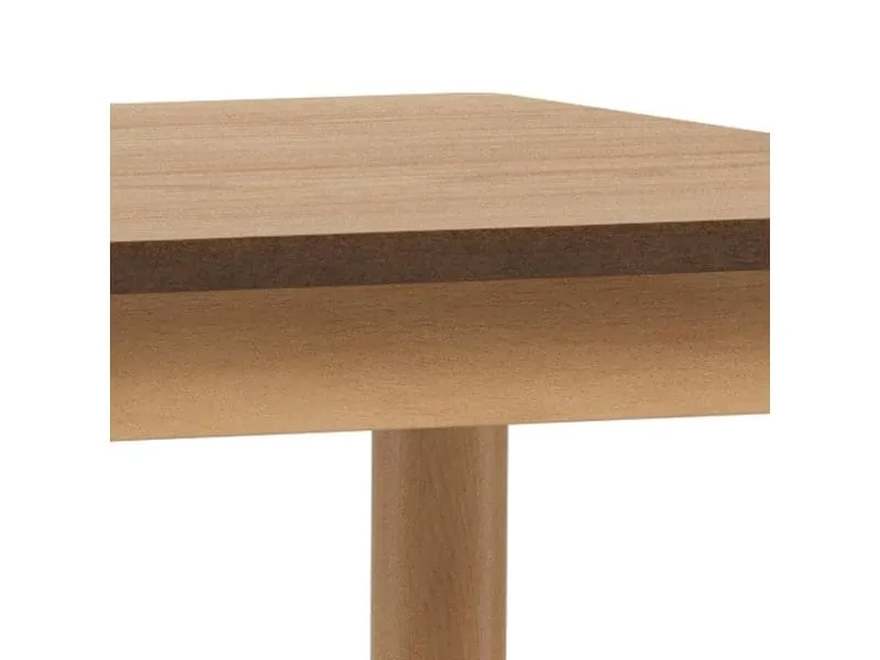 AC Design Bartisch Barlow Braun, 120 x 60 x 105 cm