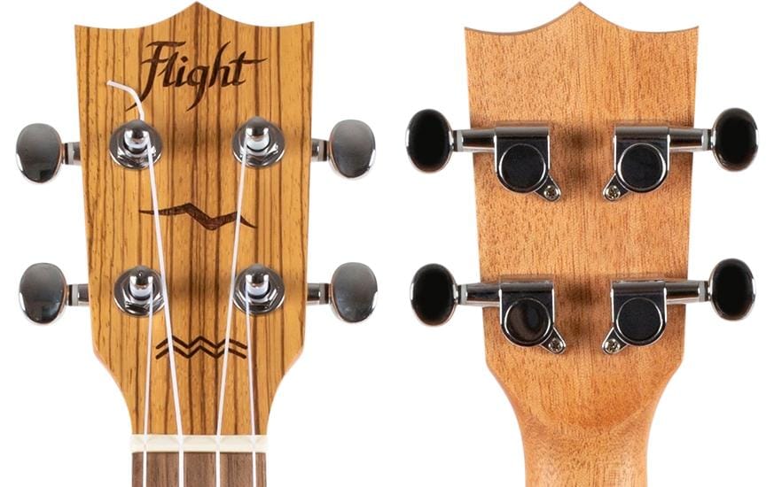 Flight Ukulele Concert – Spruce/Zebrano – CEQ