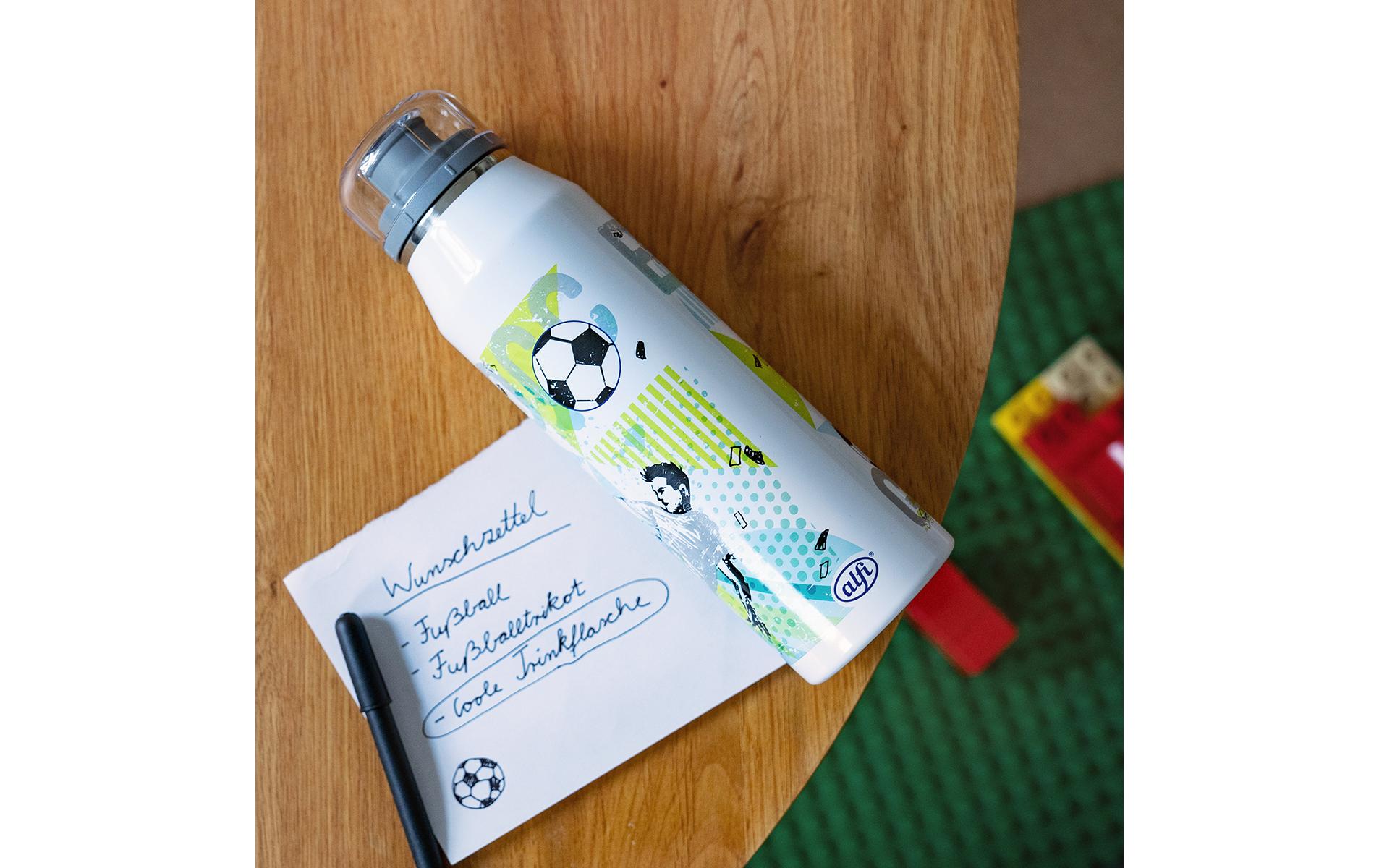 Alfi Thermosflasche Kids Goal 500 ml, Weiss Alfi Thermosflasche Kids Goal 500 ml, Weiss