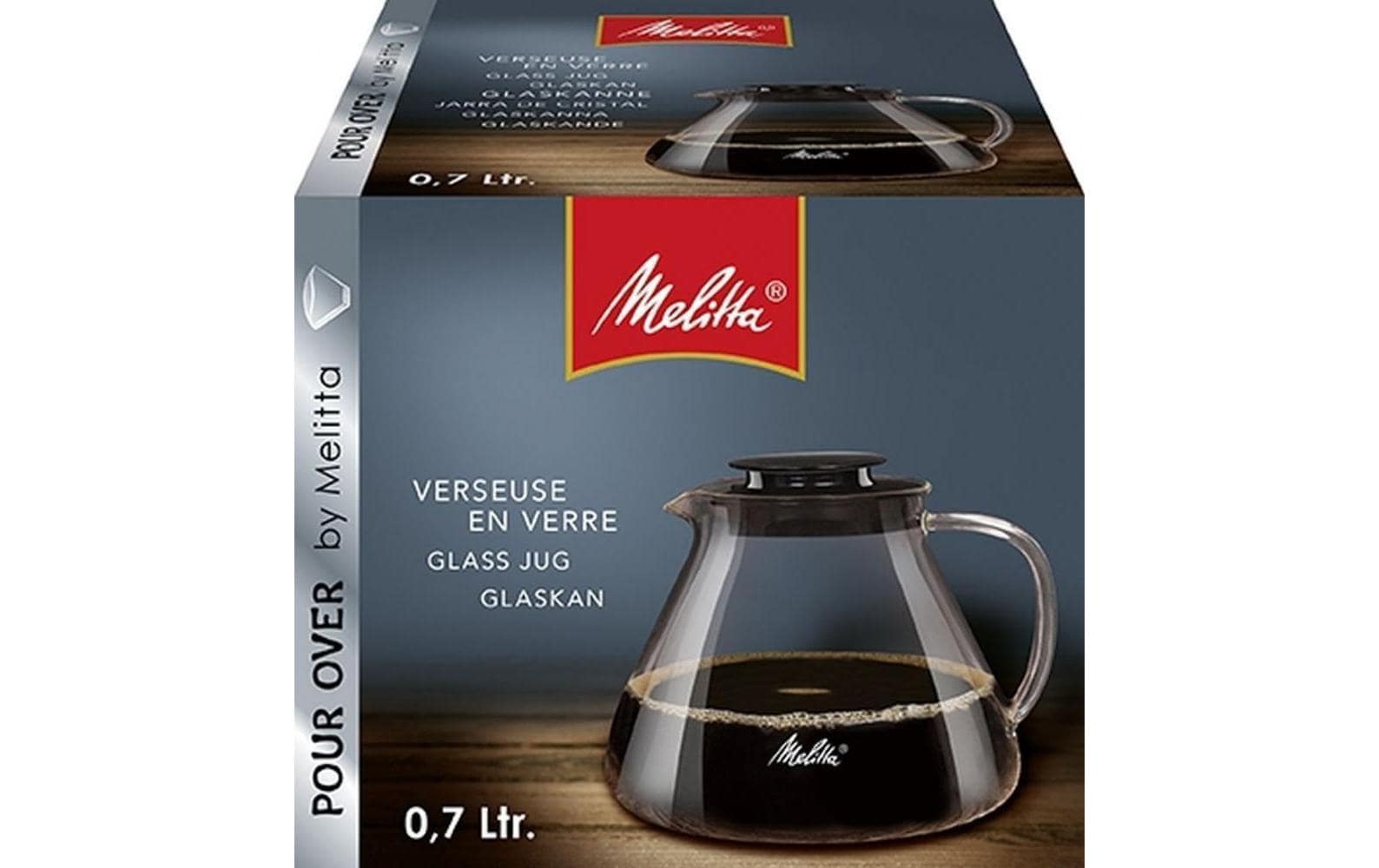 Melitta Kaffeebereiter Glas 0.7 l, Transparent