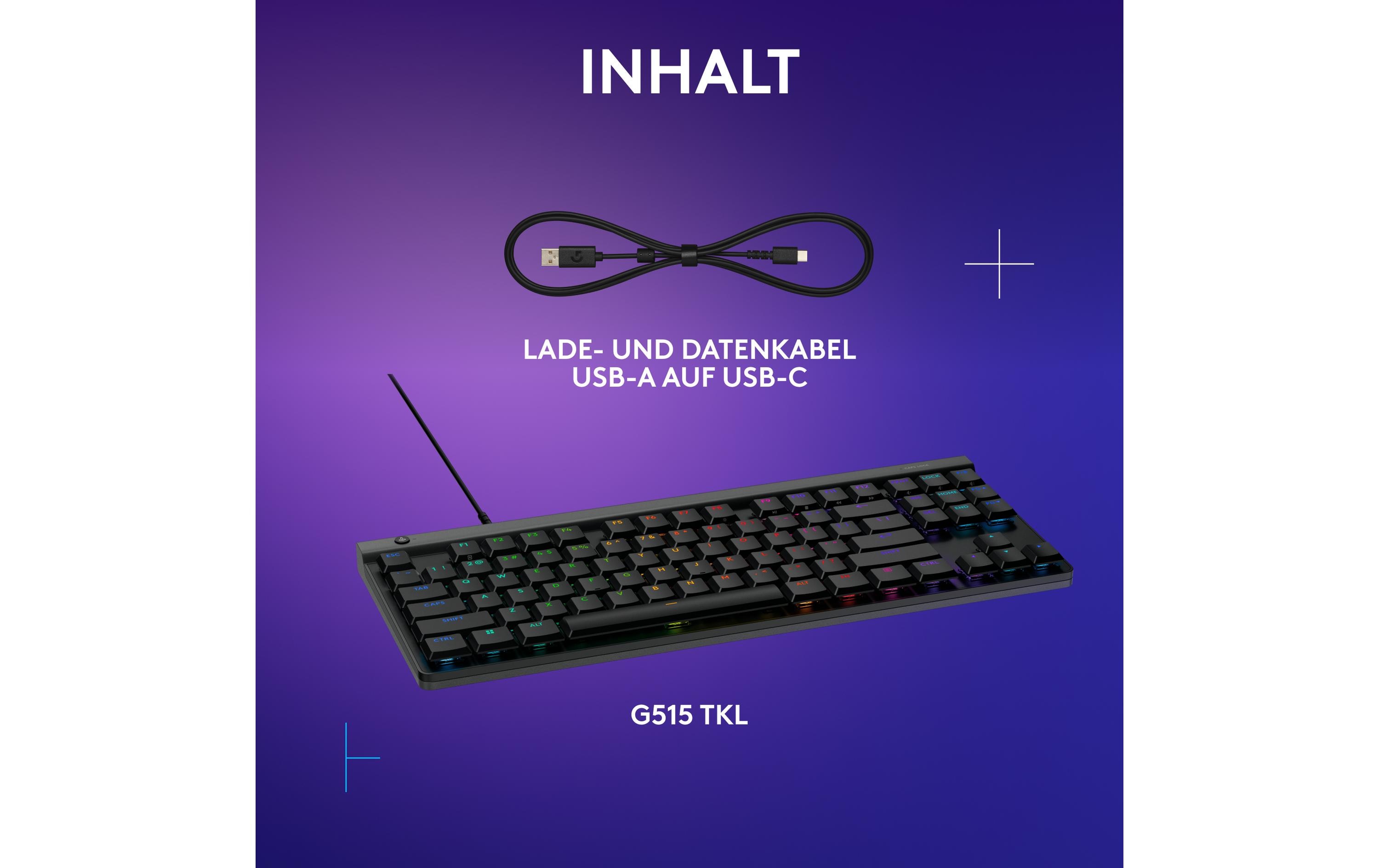 Logitech Gaming-Tastatur G515 TKL