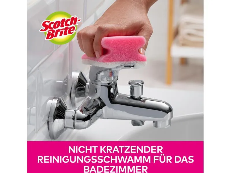 Scotch-Brite Schwamm 3M Scotch-Brite Bad 16 Stück Pink Scotch-Brite Schwamm 3M Scotch-Brite Bad 16 Stück Pink