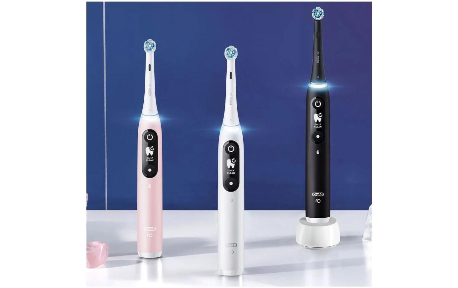 Oral-B Rotationszahnbürste iO Series 6 Duo B/P Black Lava/Pink Sand