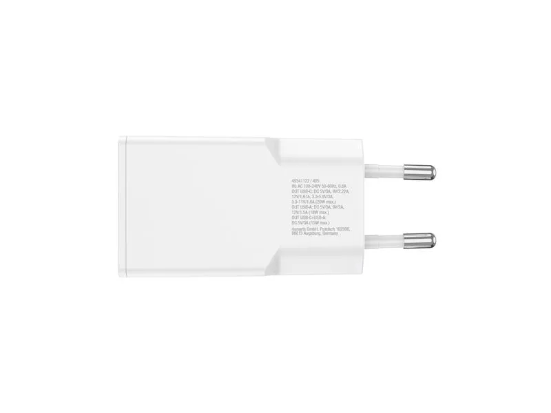 4smarts USB-Wandladegerät PDPlug Slim Duos 30 W 4smarts USB-Wandladegerät PDPlug Slim Duos 30 W