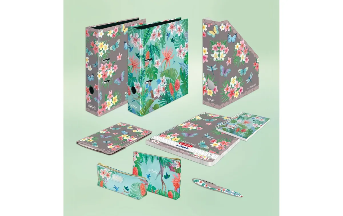 Herlitz Notizheft Ladylike Jungle A5, 40 Blätter, punktiert Herlitz Notizheft Ladylike Jungle A5, 40 Blätter, punktiert