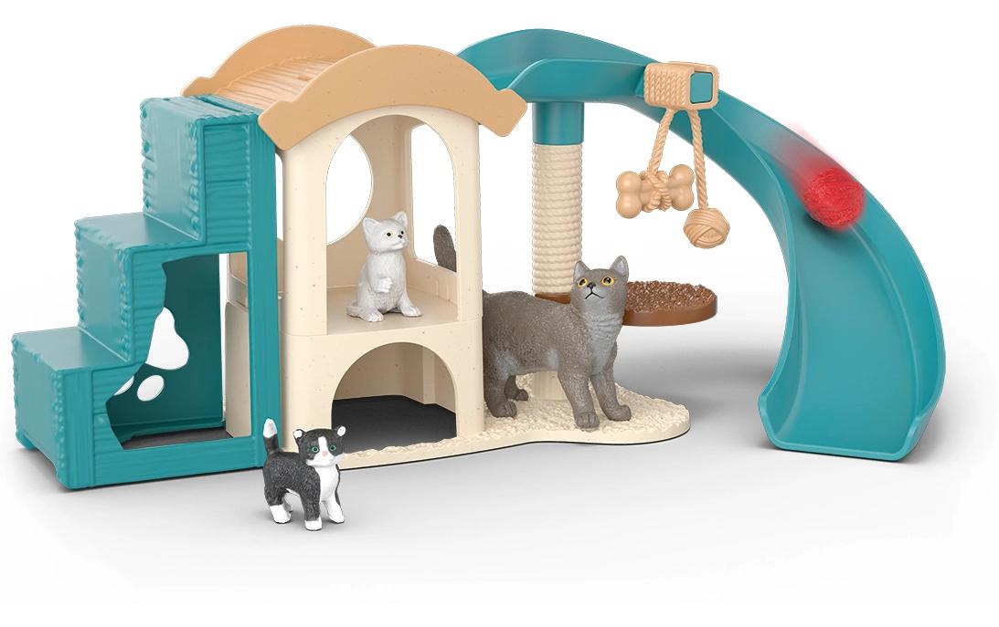 Schleich Spielfigurenset Spielspass für Katzen Schleich Spielfigurenset Spielspass für Katzen