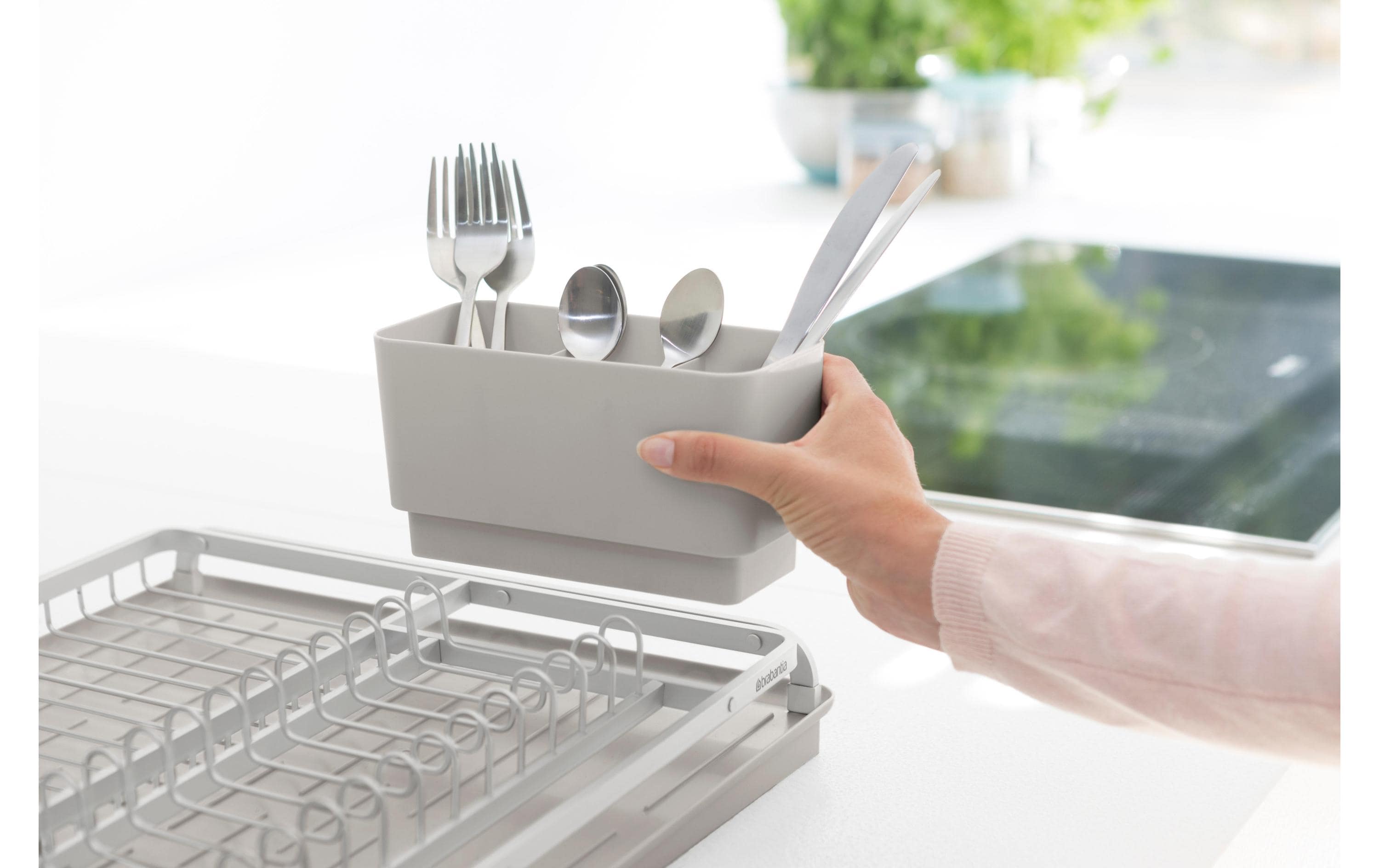 Brabantia Abtropfgestell Sink Side Grau