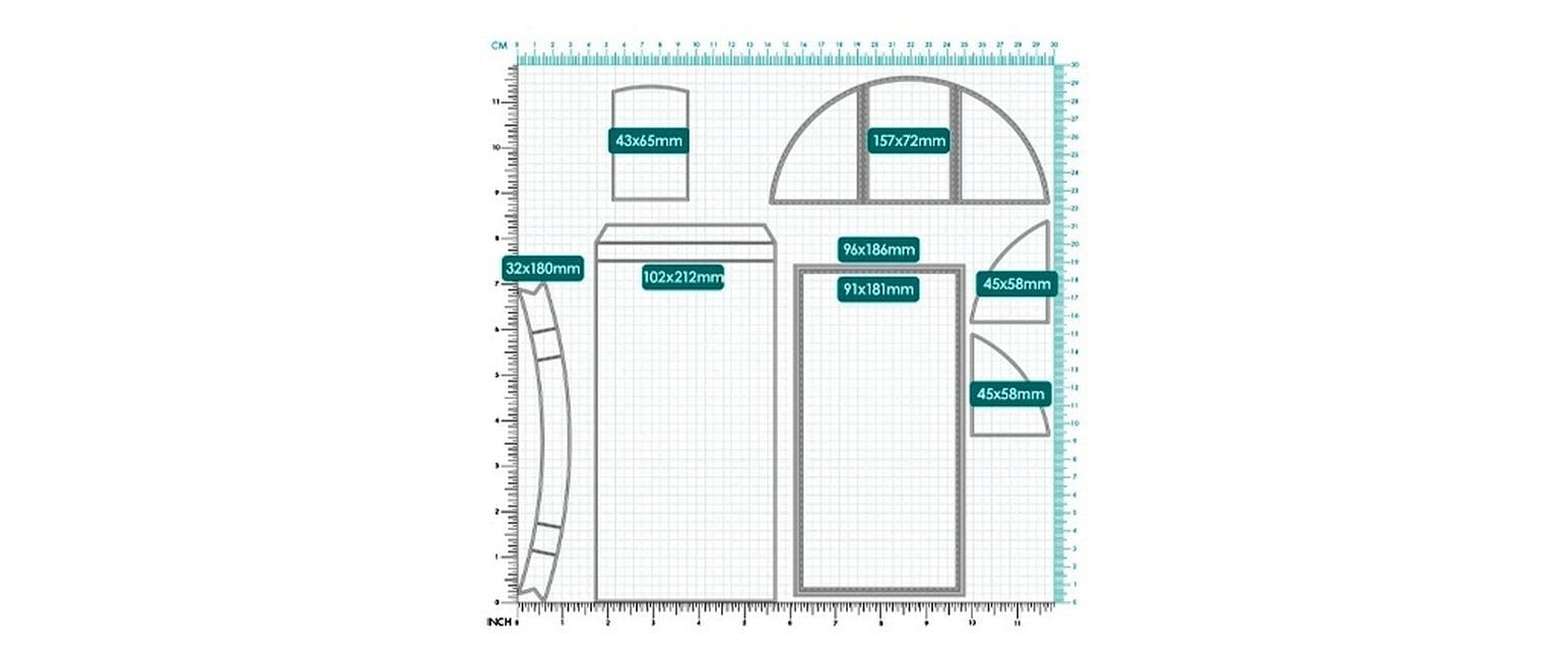 Studio Light Stanzschablone Shadowbox Essentials 212x142x1 mm, 1 Stück Studio Light Stanzschablone Shadowbox Essentials 212x142x1 mm, 1 Stück