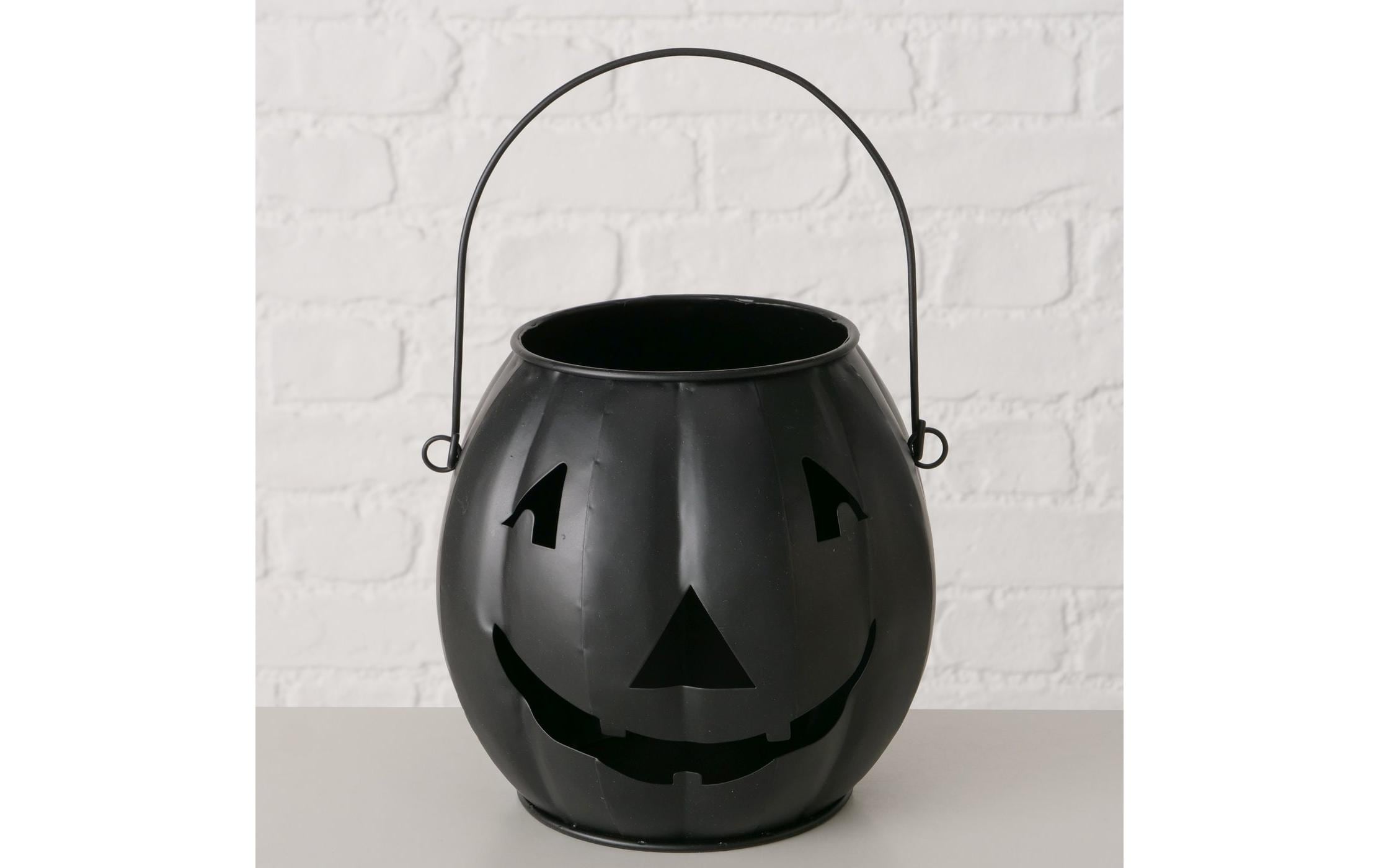 Boltze Windlicht Grimasi Metall, 17.6 cm